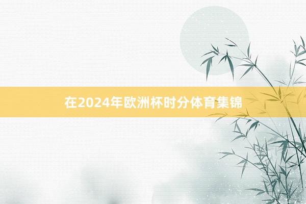 在2024年欧洲杯时分体育集锦