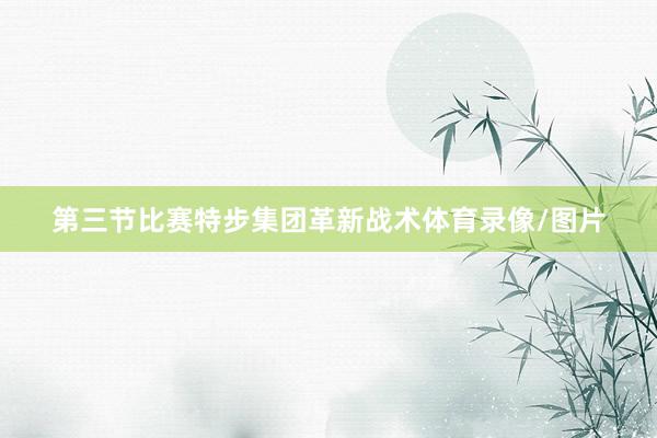 第三节比赛特步集团革新战术体育录像/图片