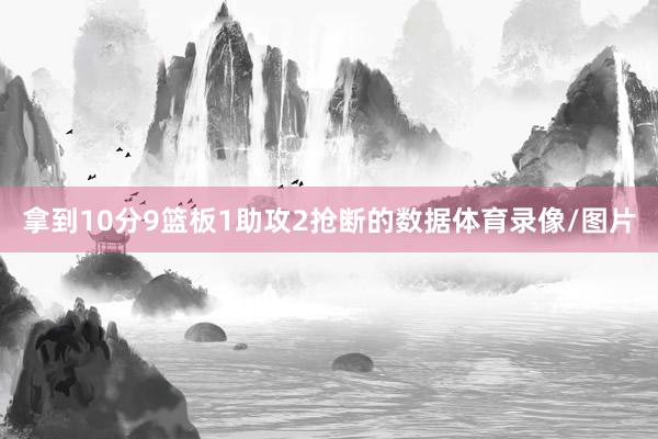 拿到10分9篮板1助攻2抢断的数据体育录像/图片