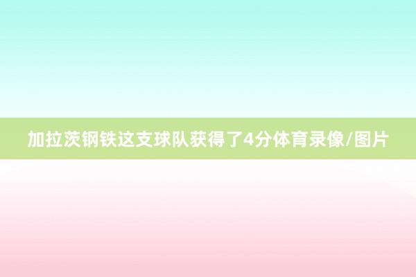 加拉茨钢铁这支球队获得了4分体育录像/图片
