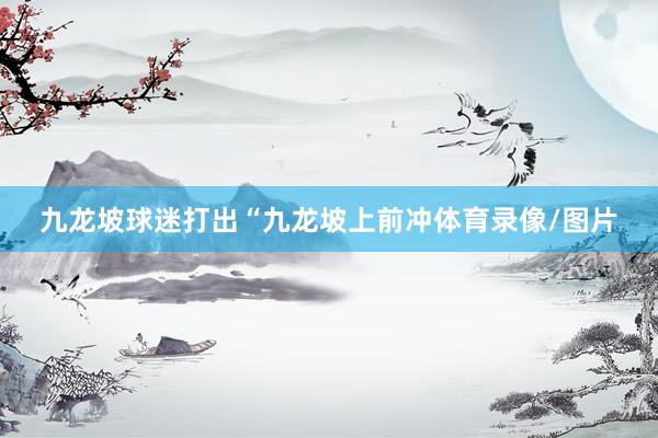 九龙坡球迷打出“九龙坡上前冲体育录像/图片