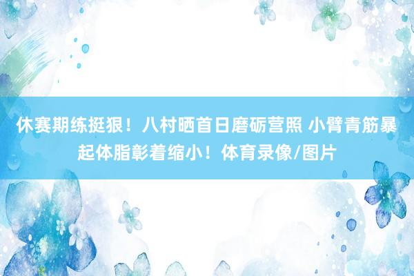 休赛期练挺狠！八村晒首日磨砺营照 小臂青筋暴起体脂彰着缩小！体育录像/图片