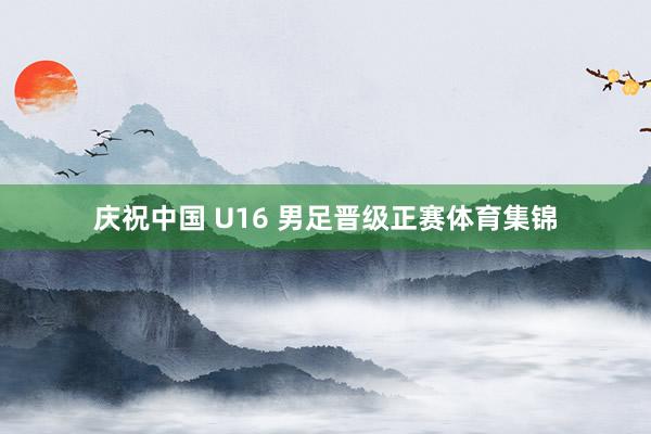 庆祝中国 U16 男足晋级正赛体育集锦