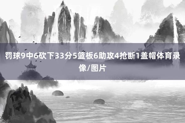罚球9中6砍下33分5篮板6助攻4抢断1盖帽体育录像/图片