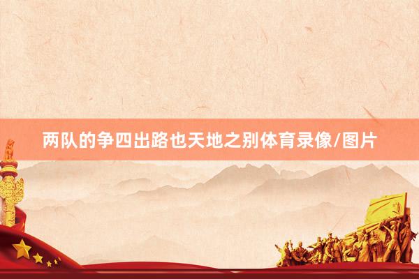 两队的争四出路也天地之别体育录像/图片
